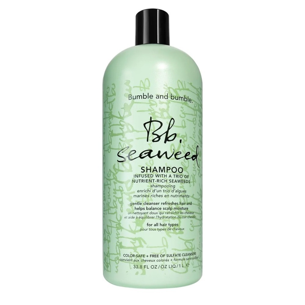 NEW BB Bumble and bumble. Seaweed Shampoo 33.8 FL/1 L